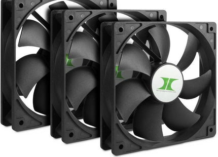 EAN 4260455644914 - Inter-Tech 88887289 sistema de refrigeración para ordenador Carcasa del ordenador Ventilador 12 cm Negro  imagen 1