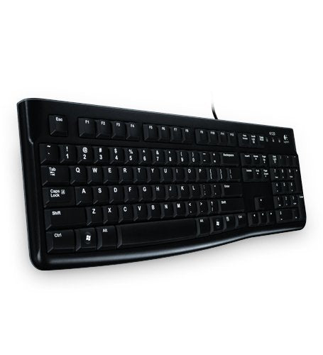 Teclado Ucranio Logitech Keyboard K120 For Business Usb Negro