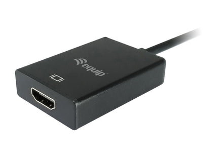 Equip Adaptador Vga Macho A Hdmi Hembra Con Audio Jack 3.5 119038
