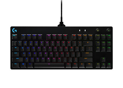 Teclado Ingles Logitech G Pro Gaming Usb Qwerty Internacional De Ee.Uu. Negro