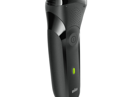 Afeitadora Braun Serie 3 301s Color Negra Inlambrica Recargable