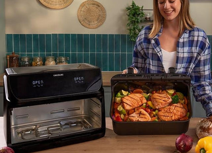 Freidora De Aire Cecotec Cecofry&Grill Duoheat 1000 10l 2800w
