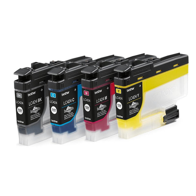 Pack Cartuchos Tinta Brother Lc424val Negro Cian Magenta Amarillo