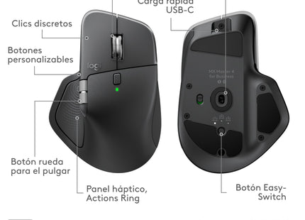 Mx Master 4 For Bus-Graphite-Emea28i-935