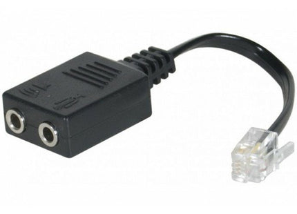 Adaptador Rj9 Macho A Jack 3.5 Mm