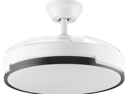 Orbegozo Cp 134105 Ventilador De Techo Elegance Eficiente Y Silencioso - Aspas Retractiles - Motor Dc - Luz Led - Mando