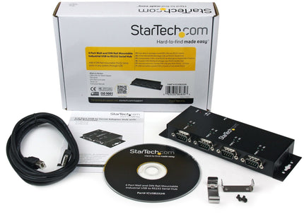 Startech Concentrador Adaptador Usb A Serie Rs232