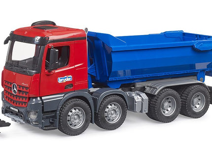 Bruder Mercedes Benz Arocs Halfpipe Camión Volquete, Modelo De Vehículo 3621