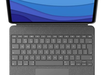 Logitech Combo Touch For Ipad Pro 12.9-Inch (5th Generation) Gris Smart Connector Qwerty Inglés Internacional