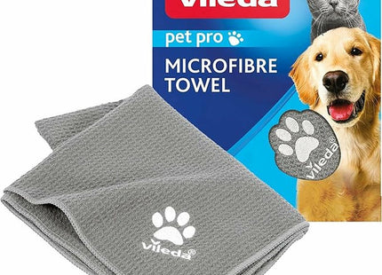 Vileda Pet Pro Paño De Microfibra Xl (Gris, Talla Xl, 65 X 100 Cm)