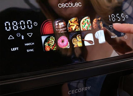 Freidora De Aire Cecotec Cecofry&Grill Duoheat 1000 10l 2800w