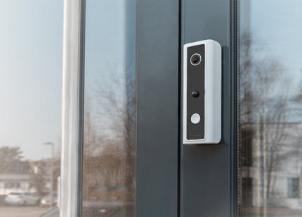 Digitus Timbre Con Cámara Full Hd Inteligente Con Detector De Movimiento Pir, Funcionamiento Con Batería Y Control Por Voz