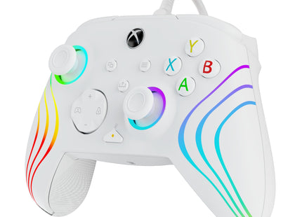 Controller Wired Afterglow Wave Blanco