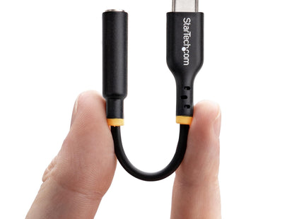 EAN 0065030898225 - StarTech.com USBCAUDIO2 cambiador de género para cable USB Type-C 2.0 3.5 mm Negro imagen 4