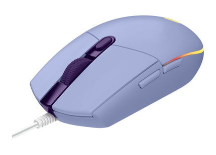 Logitech Raton G203 Lightsync Gaming Usb Lila 910-005853