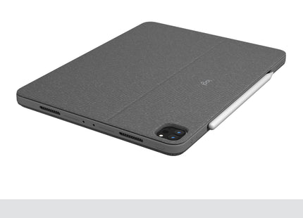 Suizo Logitech Combo Touch Gris Smart Connector Qwertz Ipad