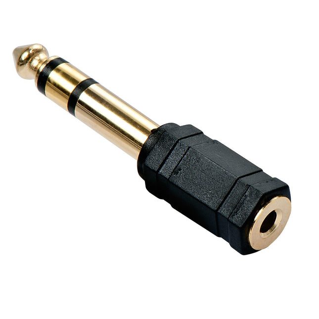 EAN 4002888356206 - Lindy 35620 cambiador de género para cable 6.3mm 3.5mm Negro imagen 1
