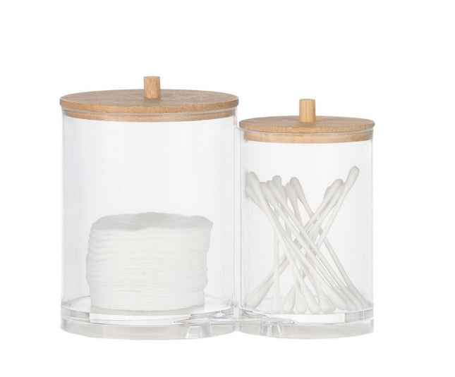 Botes De Baño Organizadores Acrílicos Ø15x12cm Ba72112 Andrea House