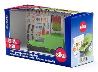 Siku Super Streetscooter Bio Lieferdienst, Modellfahrzeug 10194100000