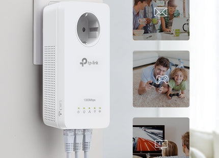 Kit Powerline Tp-Link Tl-Wpa1300p