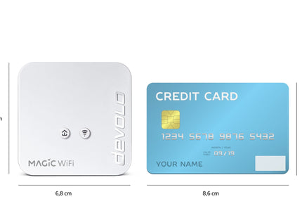 Devolo Magic 1 Wifi 2-1-3 Multikit Mini, Adaptador Powerline + Wifi 3 4250059685703