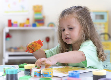 EAN 8412027028950 - Jovi 540 pintura de dedos lavable Azul, Marrón, Verde, Rojo, Amarillo imagen 9