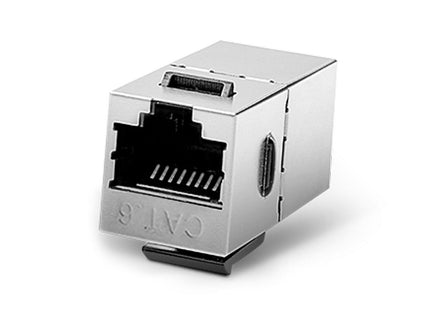 Aisens Empalme Rj45 Cat.6 Stp Para Panel De Parcheo O Roseta - Plata