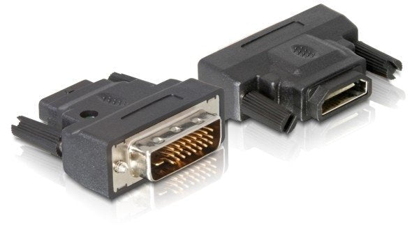Delock Adaptador Dvi-25pin Macho > Hdmi Hembra Con Led