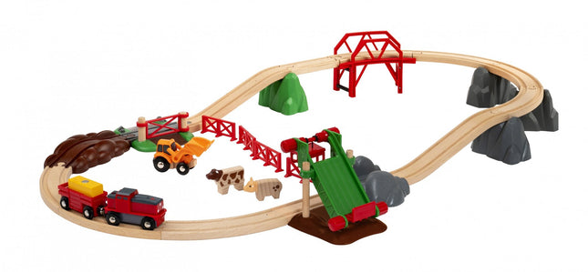 Brio Conjunto Tren De La Granja De 63398400