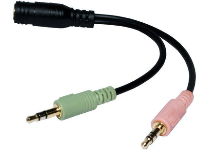 EAN 4052792028805 - LogiLink CA0020 cable de audio 0,15 m 3,5mm 2 x 3.5mm Negro imagen 3