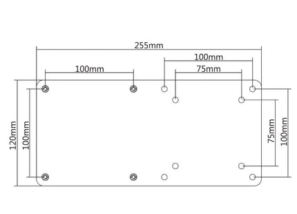 Soporte Duplicador De Monitor Mini Pc Doble Vesa
