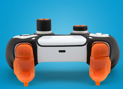 Kit Funda Silicona Fr-Tec Control Mod Pro Para Mando Ps5 Negro