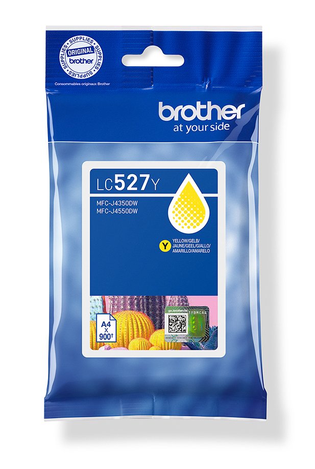 Tinta Brother  Amarillo Lc527y 900 Paginas