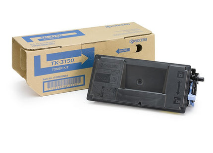 Kyocera Tóner Negro Tk-3150 1t02nx0nl0  14500 Copias Incl. Bote De Tóner Residual