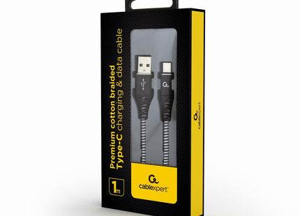 EAN 8716309105972 - Gembird CC-USB2B-AMCM-1M-BW cable de conector Lightning Negro, Blanco imagen 2