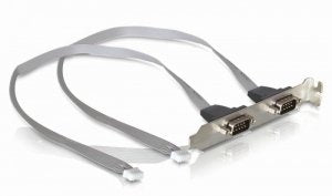 Bracket Delock Puerto 2xcom Con Espaciado De Pines De 2 Mm