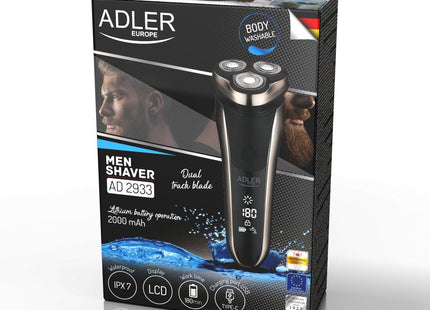 EAN 5903887805650 - Adler AD 2933 afeitadora Máquina de afeitar de láminas Recortadora Negro imagen 11