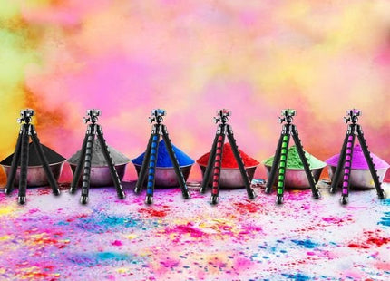 Mantona 21401 Tripode Smartphone/Cámara Digital 3 Pata(S) Negro, Verde