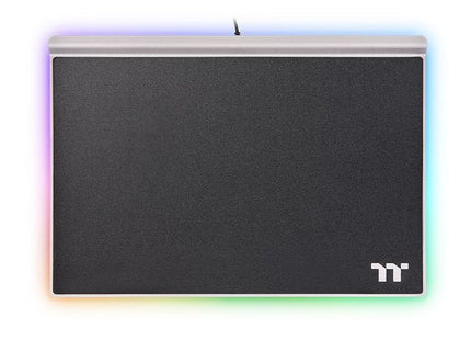 EAN 4713227527156 - Thermaltake Argent MP1 RGB Alfombrilla de ratón para juegos Negro, Titanio imagen 1
