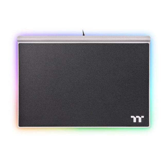 EAN 4713227527156 - Thermaltake Argent MP1 RGB Alfombrilla de ratón para juegos Negro, Titanio imagen 1