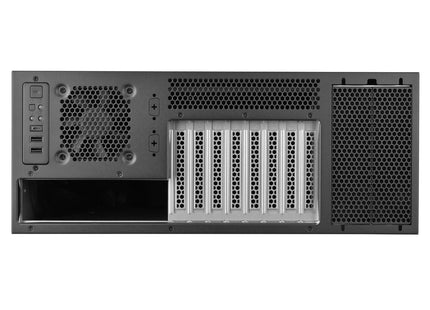 Carcasa De Rack Silverstone Rm46-502-I Negra Sst-Rm46-502-I