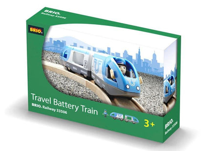 Vehículo De Juguete De Tren Brio   De Pasajeros Azul Mundial 33506