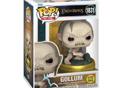 Funko Pop Plus Esdla Gollum Glow In The Dark