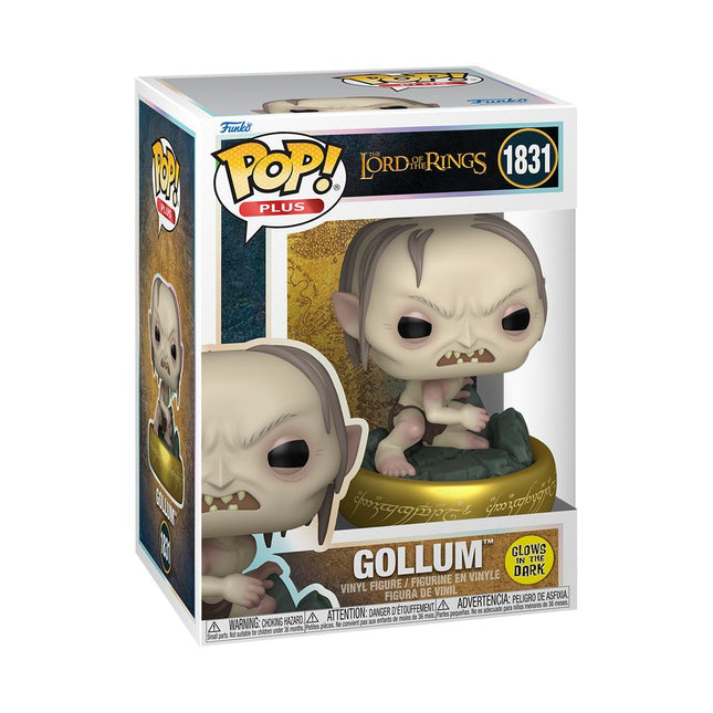 Funko Pop Plus Esdla Gollum Glow In The Dark