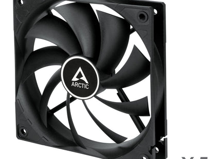 EAN 4895213703291 - ARCTIC F12 Carcasa del ordenador Ventilador 12 cm Negro 5 pieza(s) imagen 2