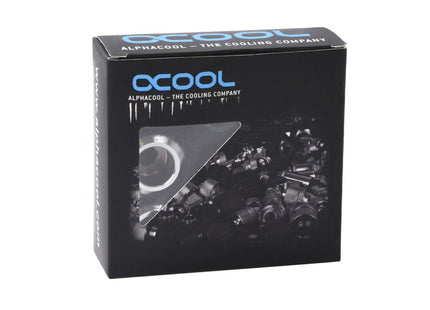 Alphacool Eiszapfen Pro 13mm Hardtube Racor G1/4 - Chrome Sixpack