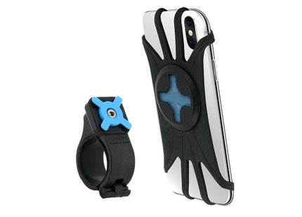 Mobilis 044028 Soporte Soporte Pasivo Smartphone Para Bicicleta, Patinete, Scooter Negro