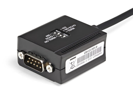 EAN 0065030836548 - StarTech.com ICUSB422 cambiador de género para cable DB9 M USB-A FM Negro imagen 4