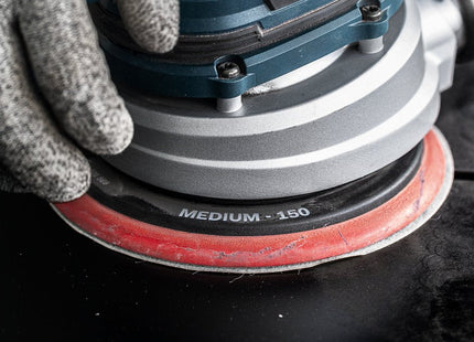 Bosch Plato Abrasivo Universal Expert Multiagujero, Blando, Ø150 Mm, M8+5/16", Plato Lijador 2608900006