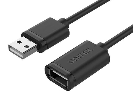 Unitek Cable Usb Alargo Usb2.0 Am-Af, 1,0m; Y-C428gbk
